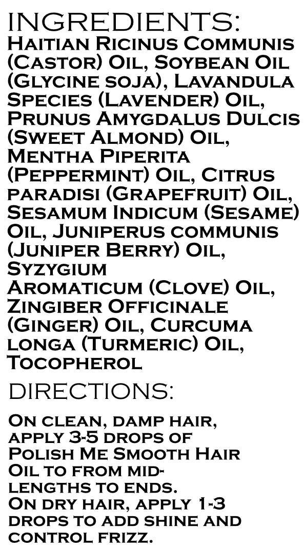 POLISH ME SMOOTH Hair Oil
